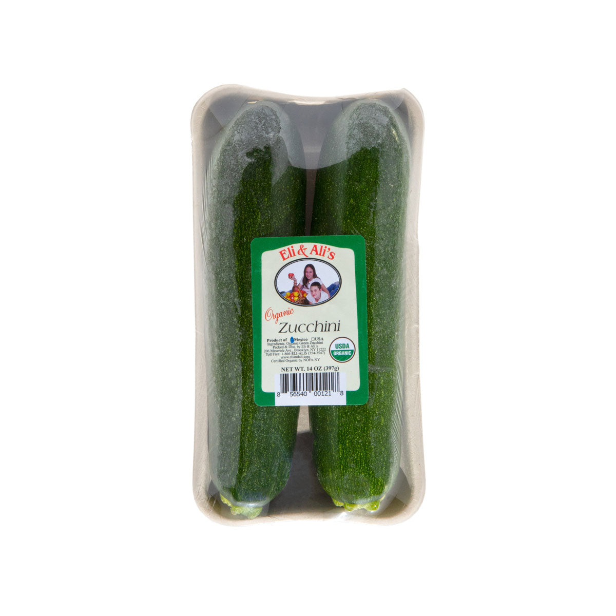Eli & Ali'S Organic Zucchini 2 Pack 14 OZ