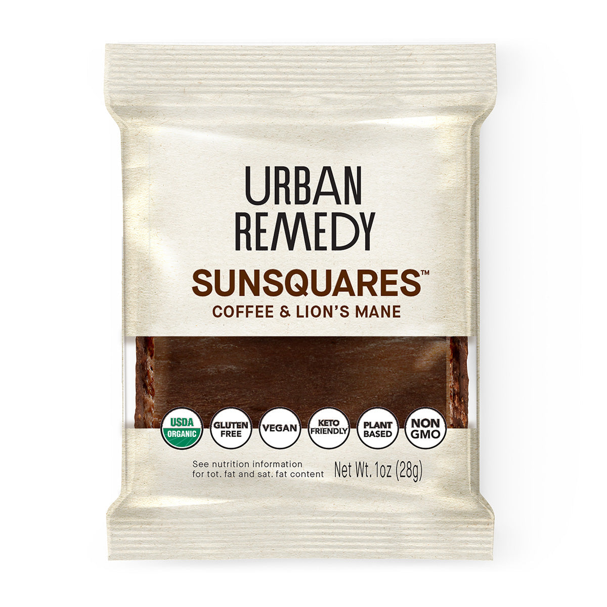 Urban Remedy Sunsquares Coffee & Lion's Mane 3 CT