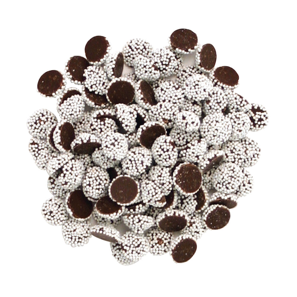BoxNCase Dark Chocolate Mini Nonpareils With White Seeds