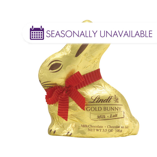 Wholesale Lindt Milk Chocolate Gold Foiled Bunny 3.5 Oz- Bulk