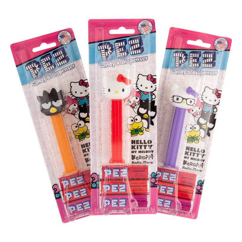Wholesale Pez Hello Kitty Assortment Blister Pack 0.87 Oz Bulk