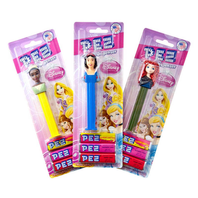 Wholesale Pez Disney Princess Assortment 0.87 Oz Blister Pack Bulk