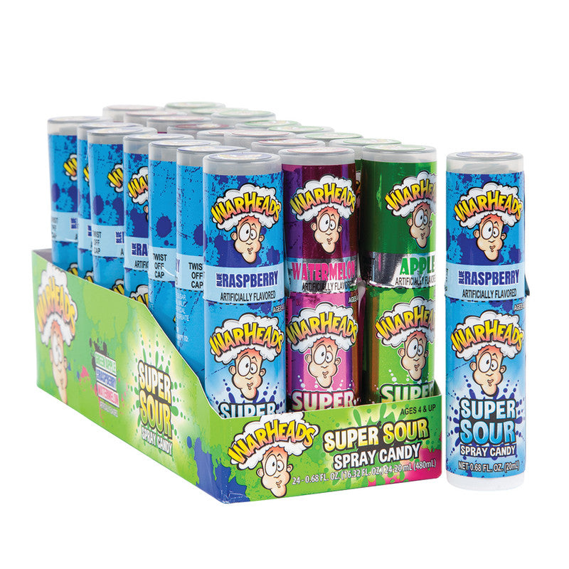 Wholesale Warheads Super Sour Spray Candy Bulk