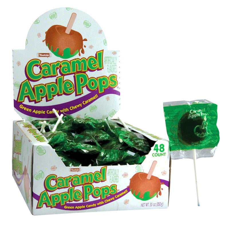 Wholesale Caramel Apple Pops 0.62 Oz Lollipop Bulk