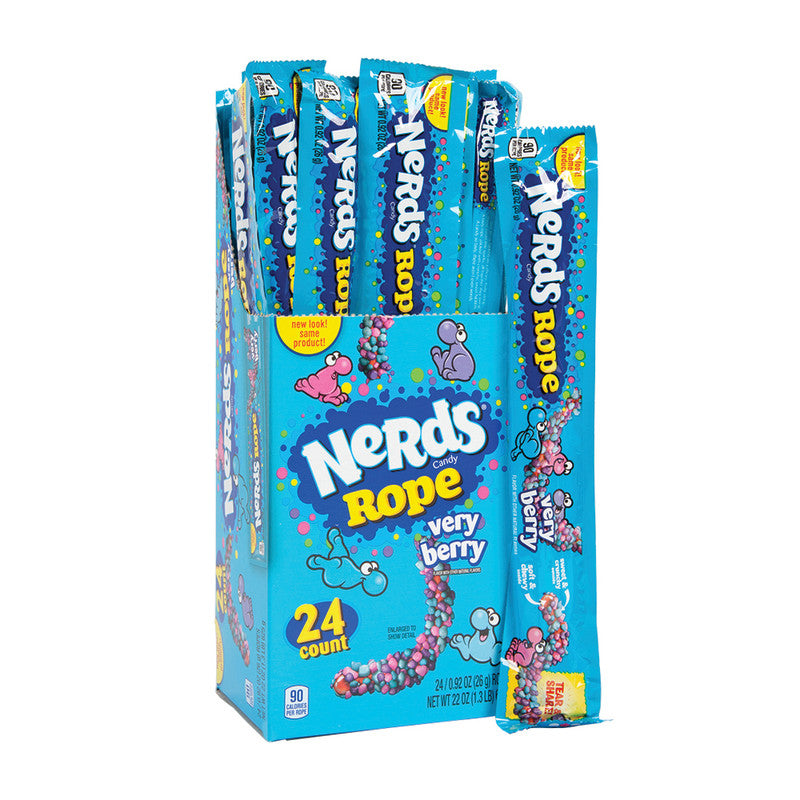 Wholesale Nerds Rope Very Berry 0.92 Oz- Bulk