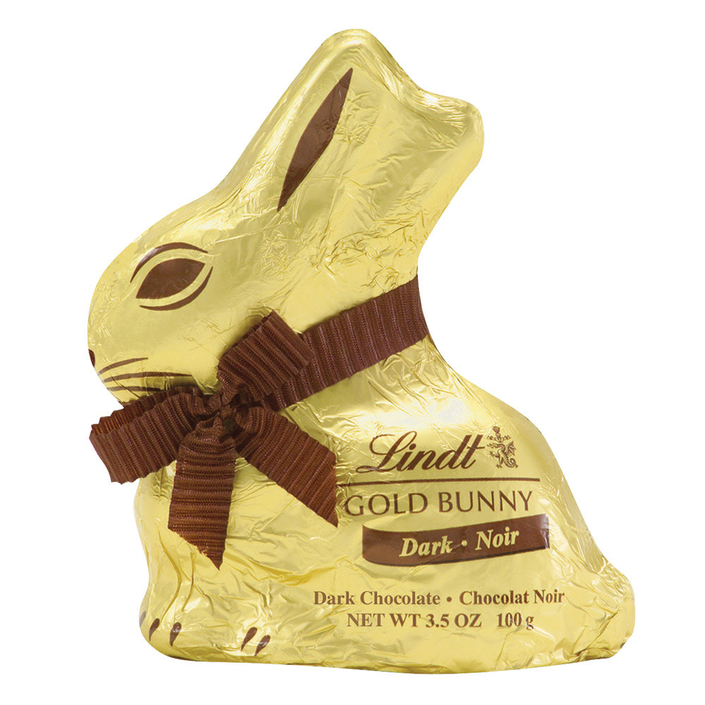 Wholesale Lindt Dark Chocolate Gold Foiled Bunny 3.5 Oz-16ct Case Bulk