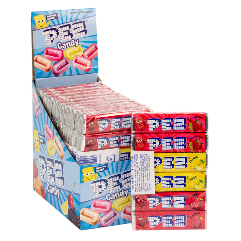 Wholesale Pez Refill 6 Pc- Bulk