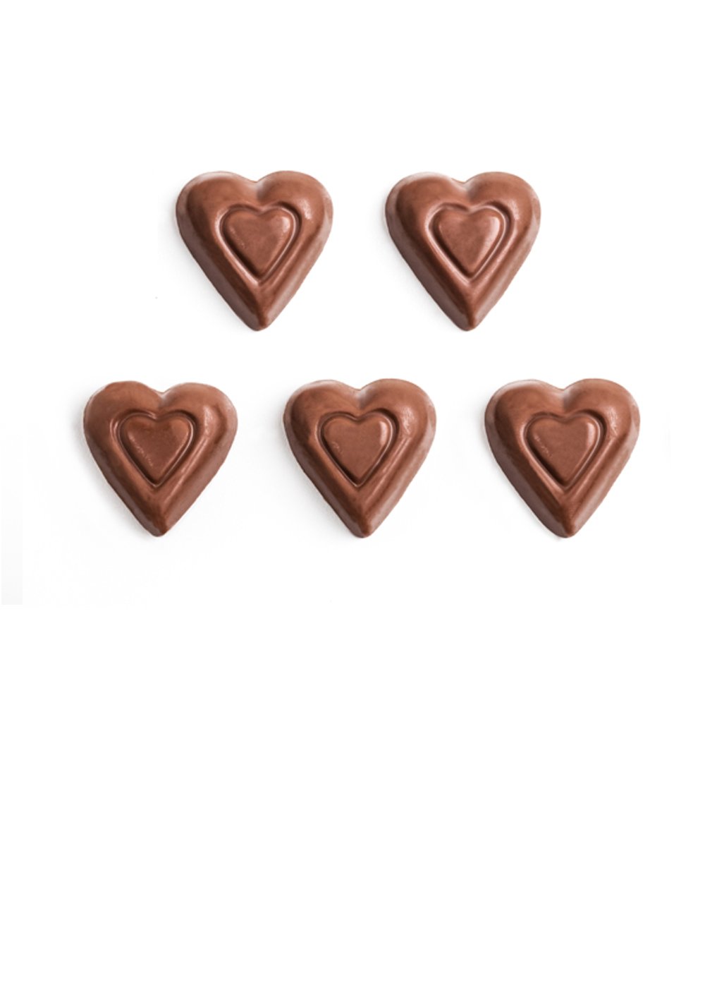 Wholesale Madelaine Chocolate Miniature Gold Hearts - 10 Lb Bag Bulk
