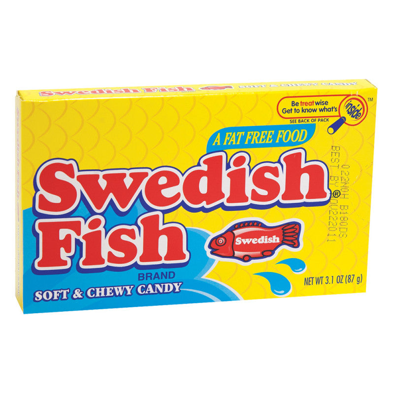 Wholesale Swedish Fish Red 3.1 Oz Theater Box Bulk