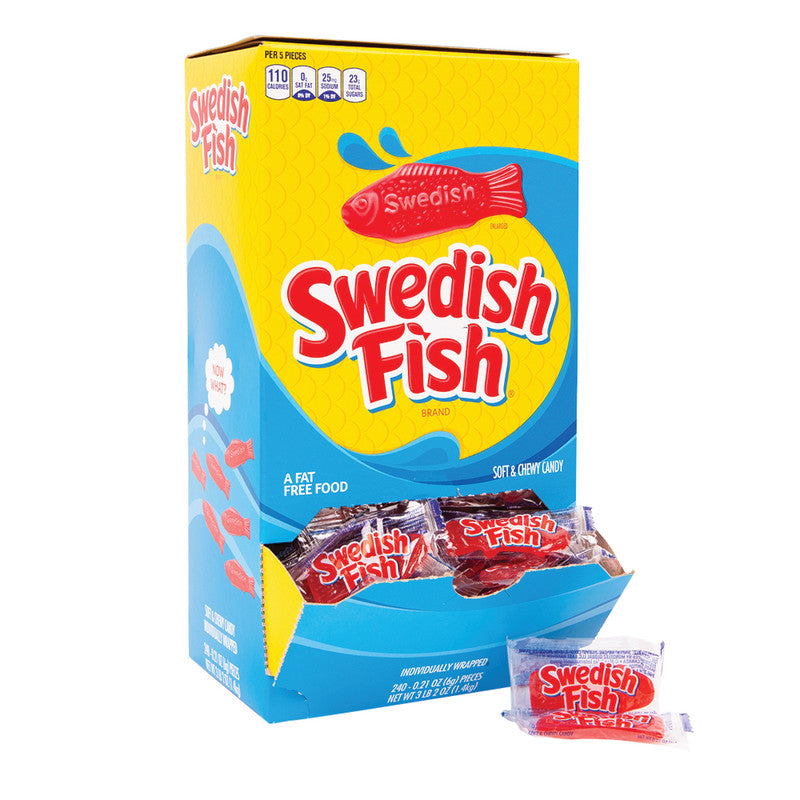 Wholesale Swedish Fish Red Changemaker Individually Wrapped 0.21 Oz Bulk