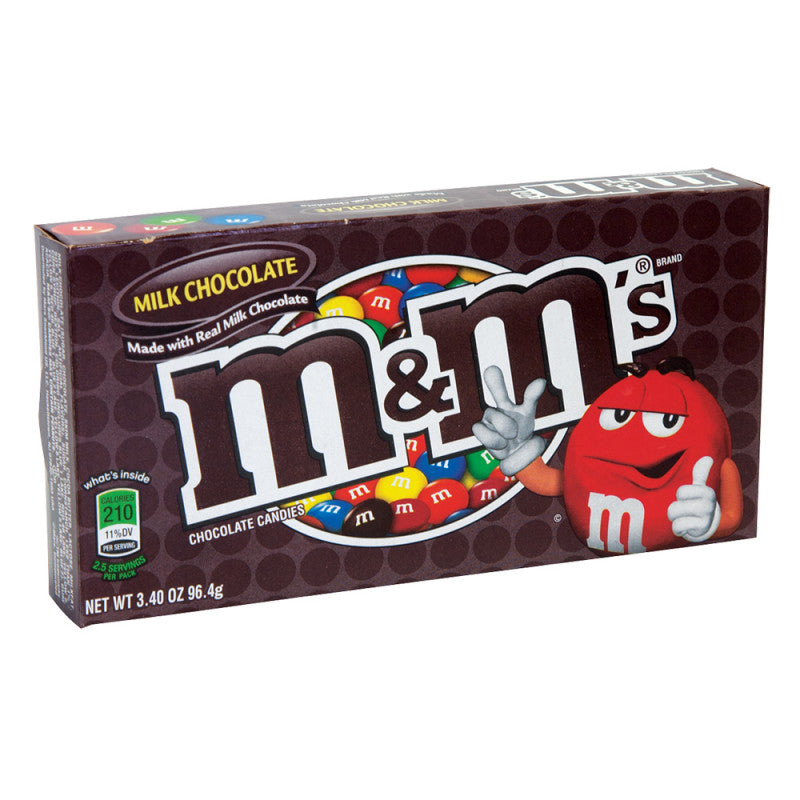 Wholesale M&M's Milk Chocolate 3.1 Oz Theater Box- Bulk