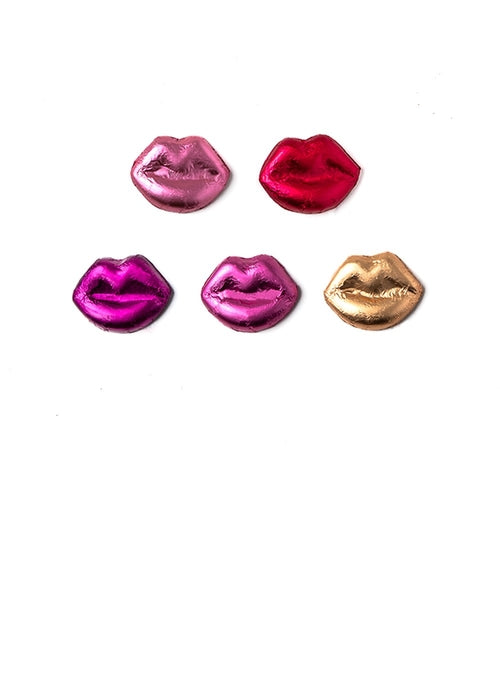 Wholesale Madelaine Chocolate Assorted Miniature Lips - 10 Lb Bag Bulk