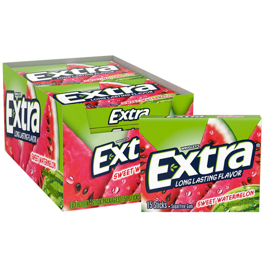 Wholesale Extra Gum Sweet Watermelon- Bulk