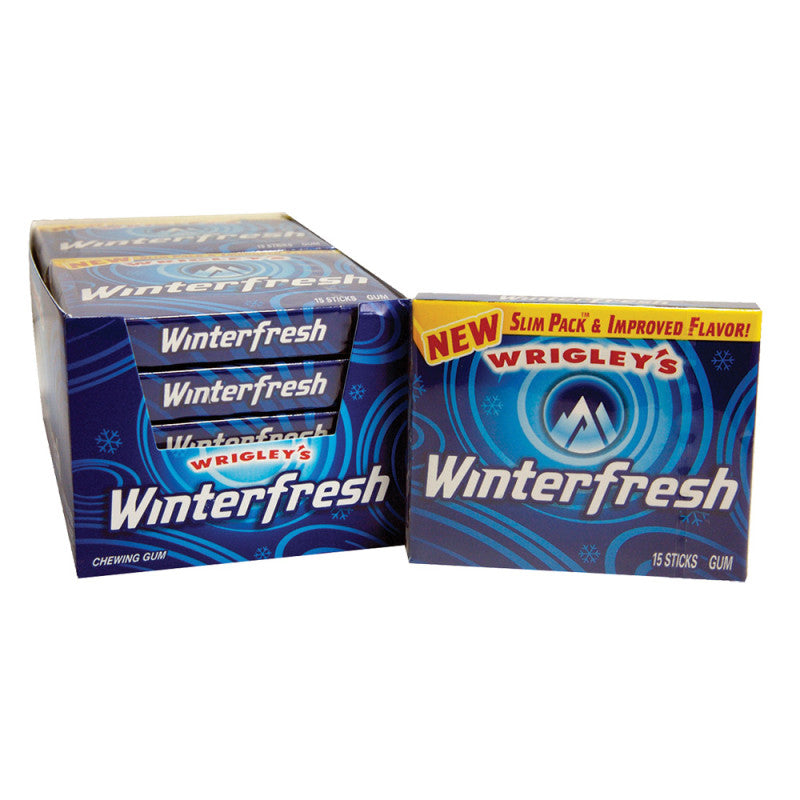 Wholesale Winterfresh Slim Pack Gum Bulk