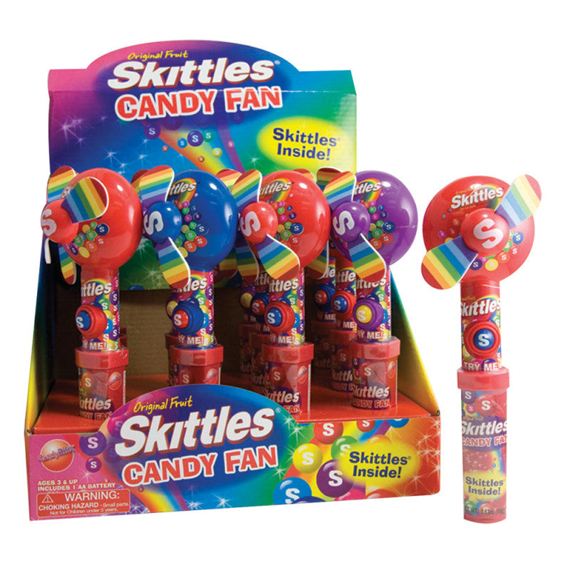 Wholesale Skittles Candy Fan 0.54 Oz Bulk