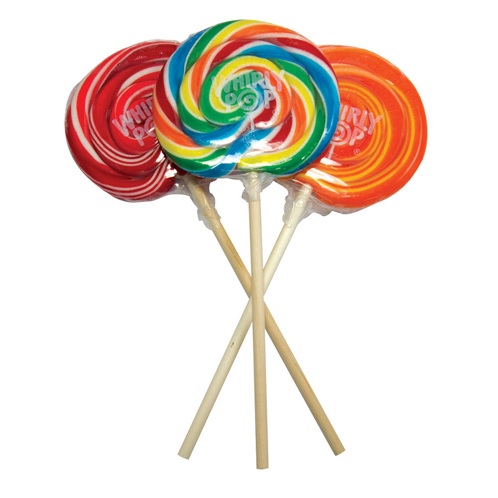 Wholesale Whirly Pop Assorted Colors 4 Inch 3 Oz- Bulk