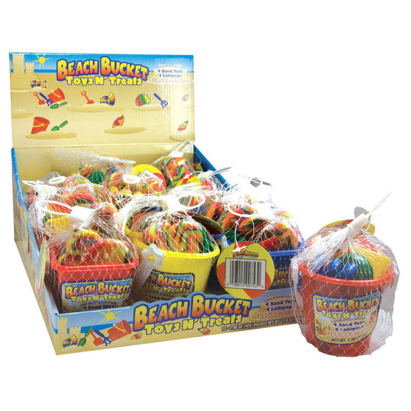 Wholesale Beach Bucket Toys And Treats 1.48 Oz Bulk
