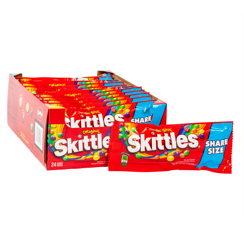 Wholesale Skittles Original 4 Oz Share Size Bag Bulk