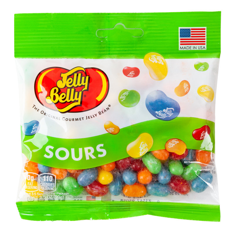 Wholesale Jelly Belly Sours Jelly Beans 3.5 Oz Bag Bulk