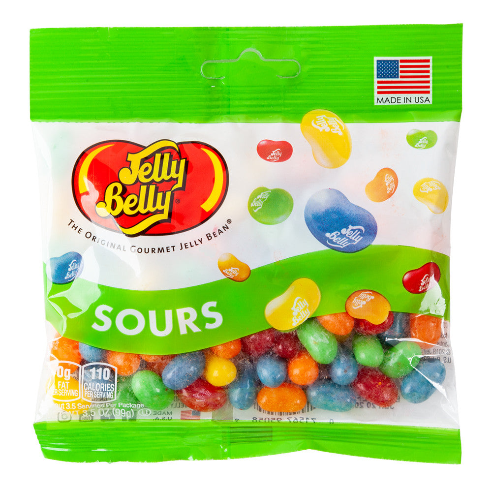Wholesale Jelly Belly Sours Jelly Beans 3.5 Oz Bag- Bulk