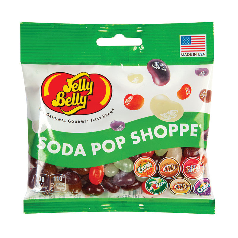 Wholesale Jelly Belly Soda Pop Shoppe Jelly Beans 3.5 Oz Bag- Bulk