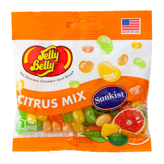 Wholesale Jelly Belly Sunkist Citrus Mix Jelly Beans 3.5 Oz Bag- Bulk