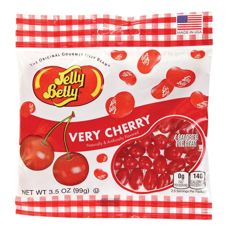 Wholesale Jelly Belly Very Cherry Jelly Beans 3.5 Oz Bag Bulk