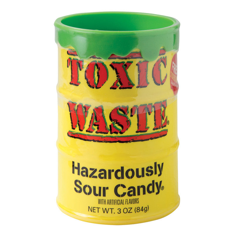 Wholesale Toxic Waste Sour Candy Bank 3 Oz Bulk