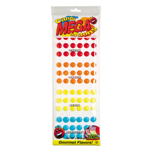 Wholesale Mega Candy Buttons 3 Oz- Bulk