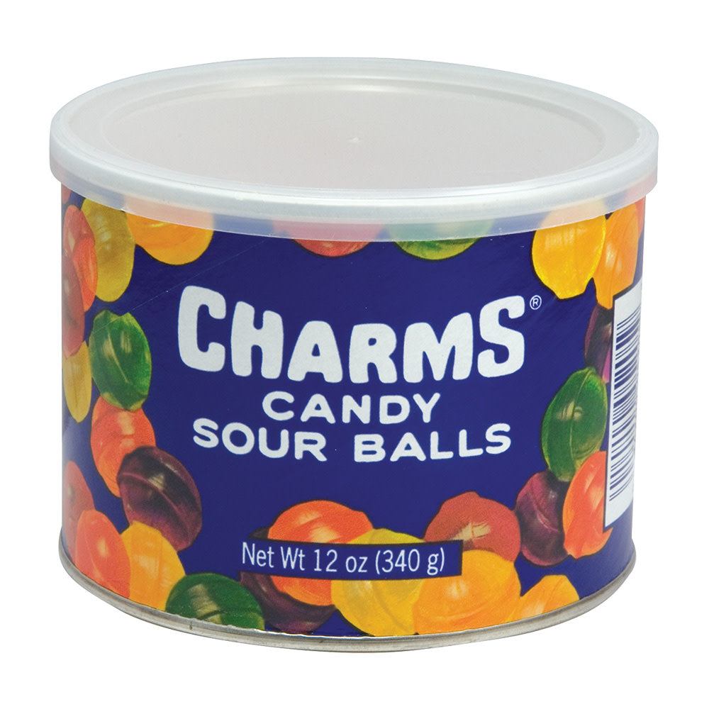 Charms Sour Balls 12 Oz Tin