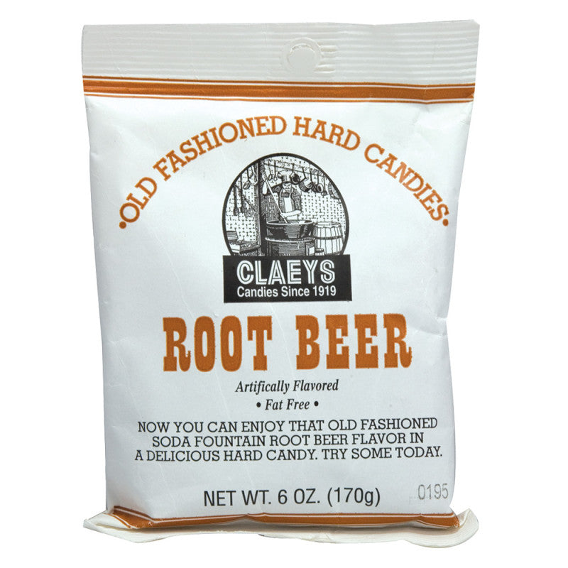 Wholesale Claey's Root Beer Drops 6 Oz Bag- Bulk