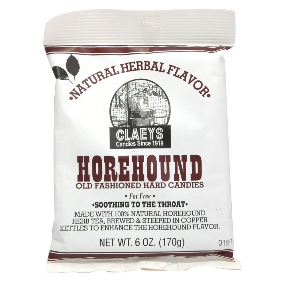Wholesale Claey'S Horehound Drops 6 Oz Bag- Bulk