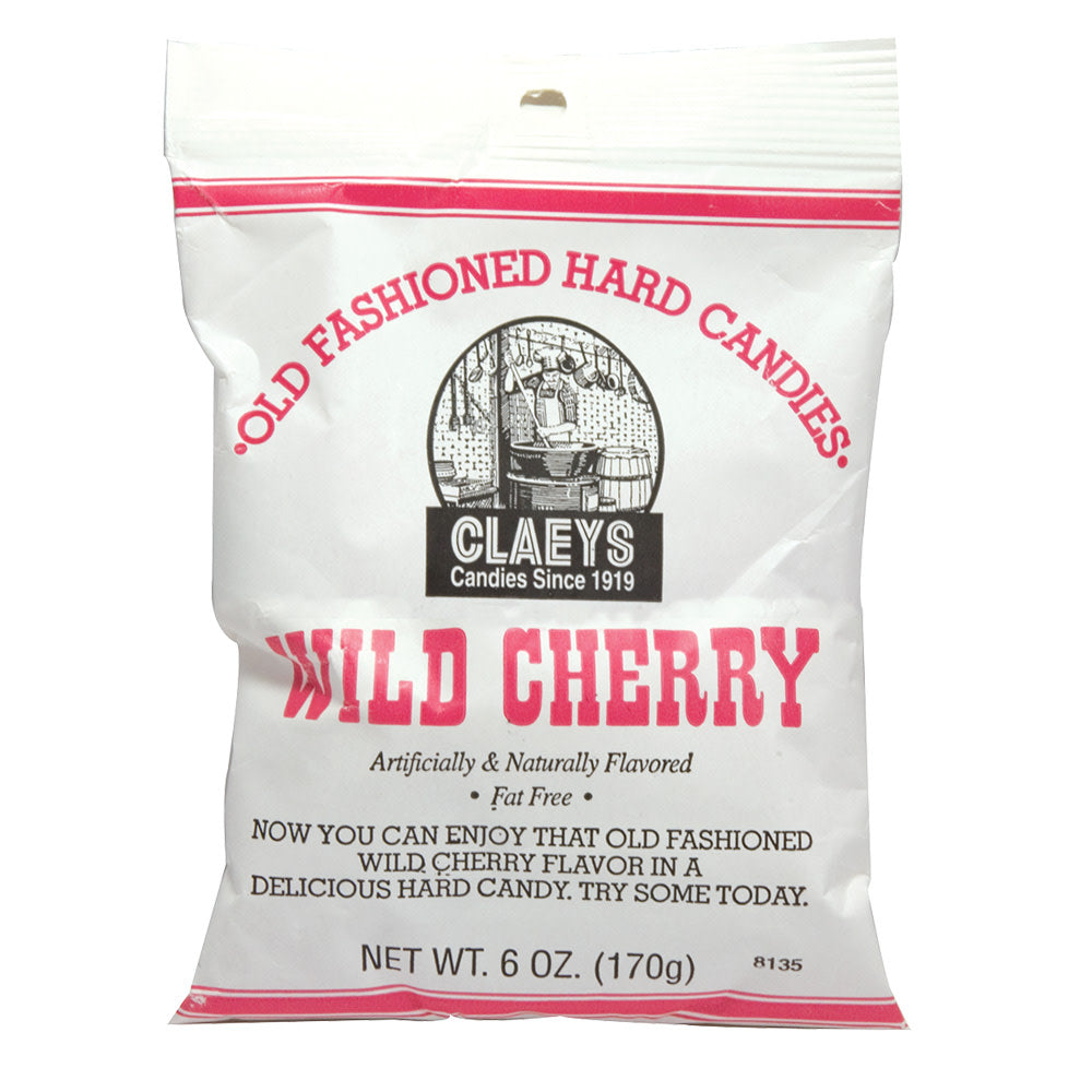 Wholesale Claey'S Wild Cherry Drops 6 Oz Bag- Bulk