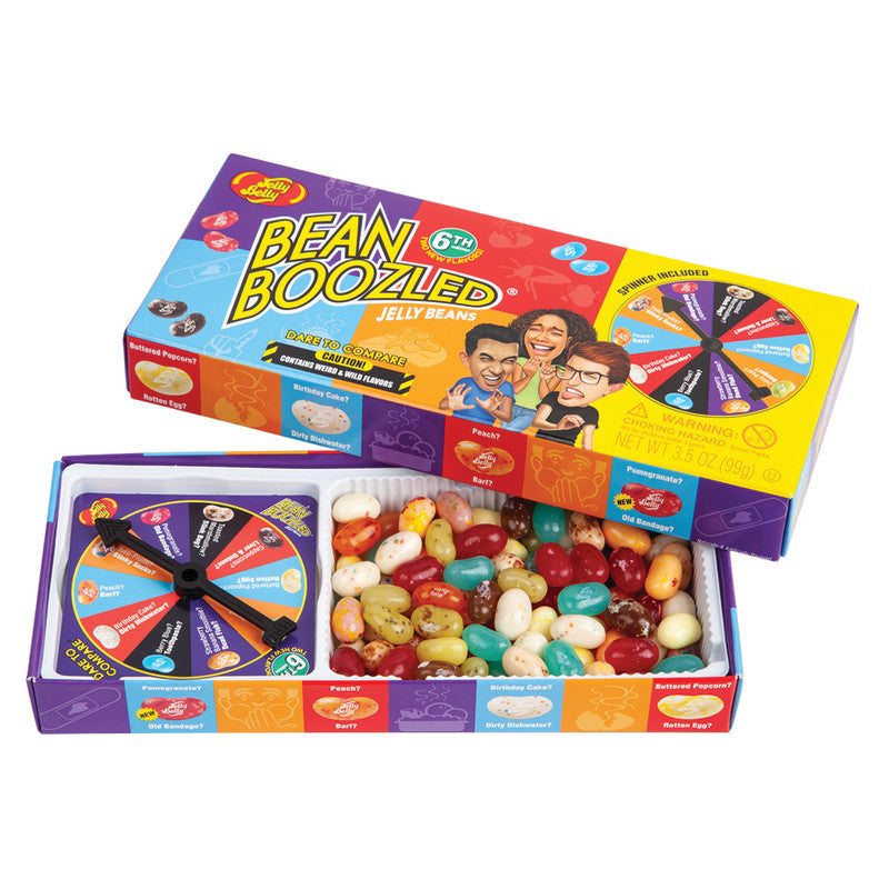 Wholesale Jelly Belly Beanboozled 3.5 Oz Spinner Box Bulk