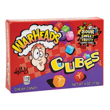 Wholesale Warheads Sour Chewy Cubes 4 Oz Theater Box- Bulk