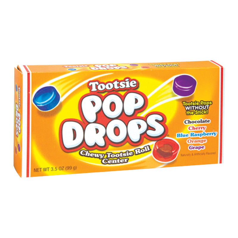 Wholesale Tootsie Pop Drops 3.5 Oz Theater Box- Bulk