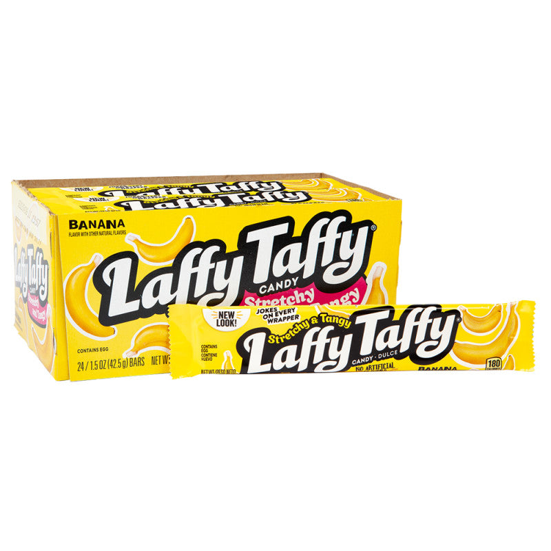 Wholesale Laffy Taffy Banana 1.5 Oz Bar Bulk