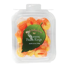 Wholesale Maple Valley Farms Gummy Peach Rings 6.5 Oz Peg Tub- Bulk