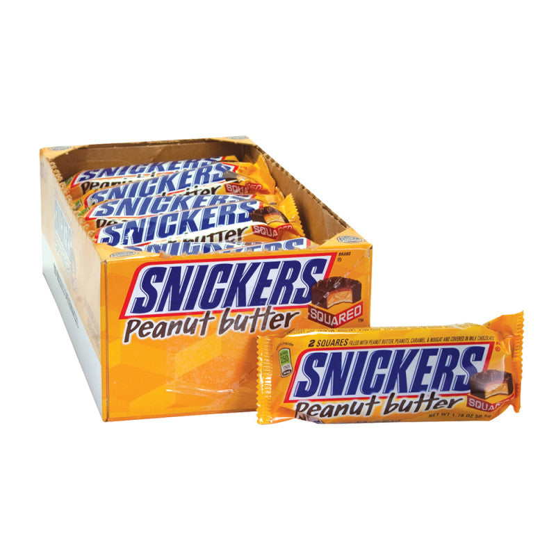 Wholesale Snickers Peanut Butter Squared 1.78 Oz Bar Bulk