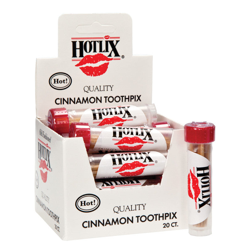Wholesale Hotlix Cinnamon Toothpix Bulk