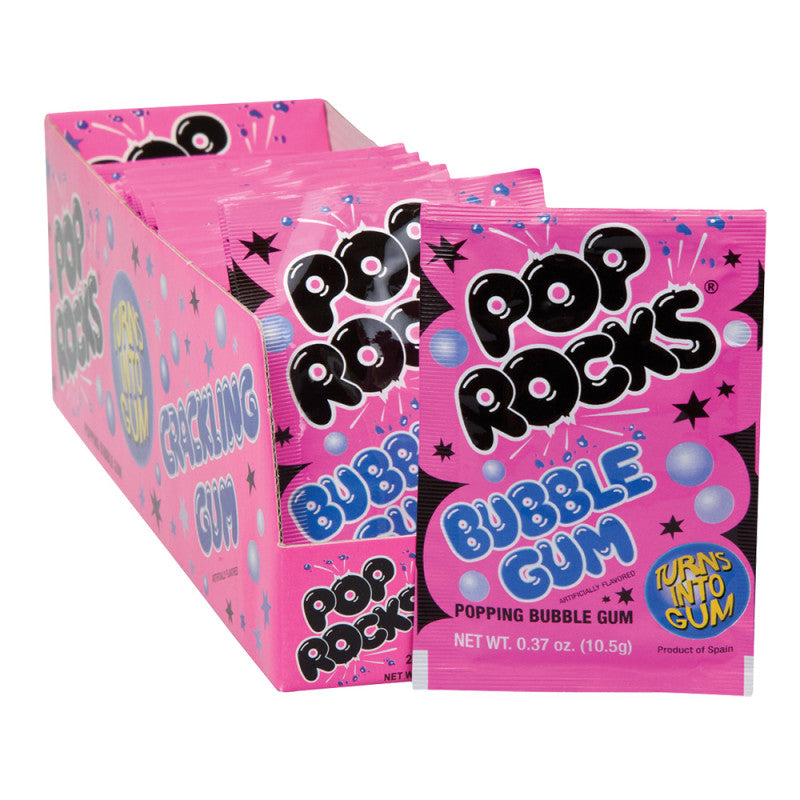 Wholesale Pop Rocks Bubble Gum Popping Candy 0.37 Oz- Bulk