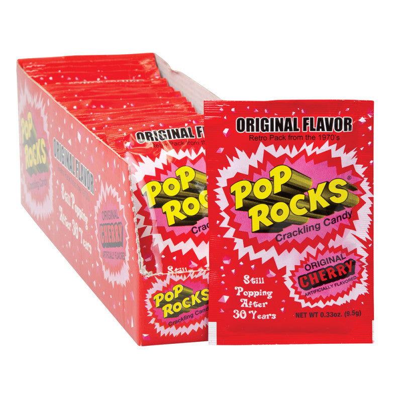 Wholesale Pop Rocks Cherry Popping Candy 0.33 Oz- Bulk