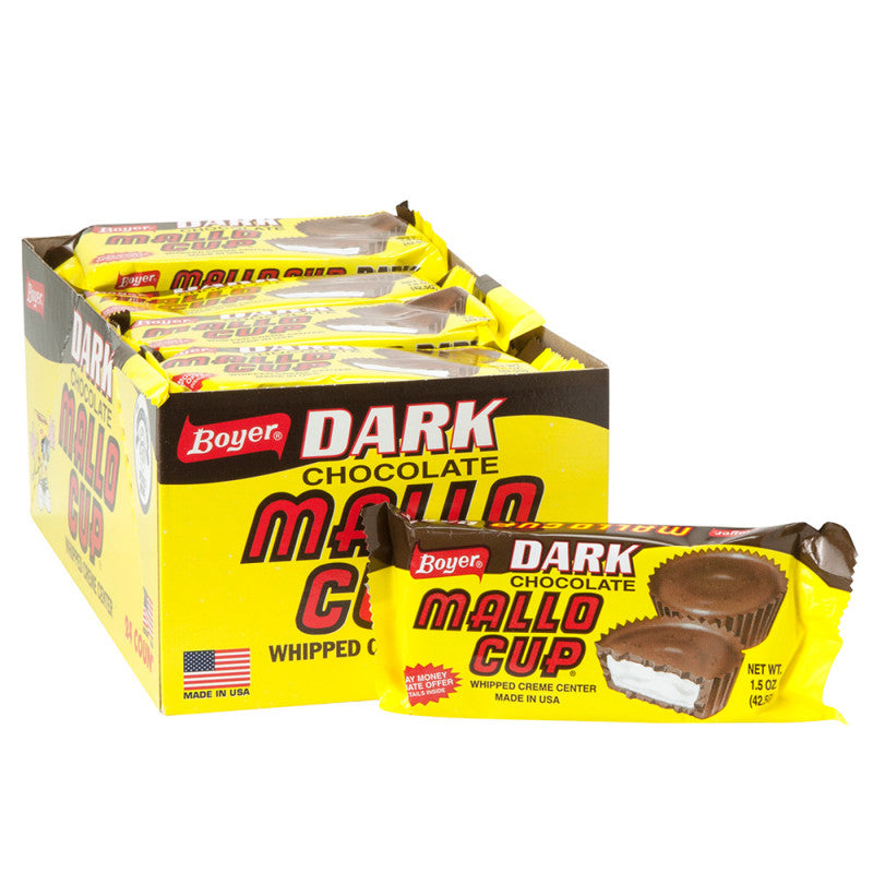 Wholesale Mallo Cups Dark Chocolate 1.5 Oz- Bulk