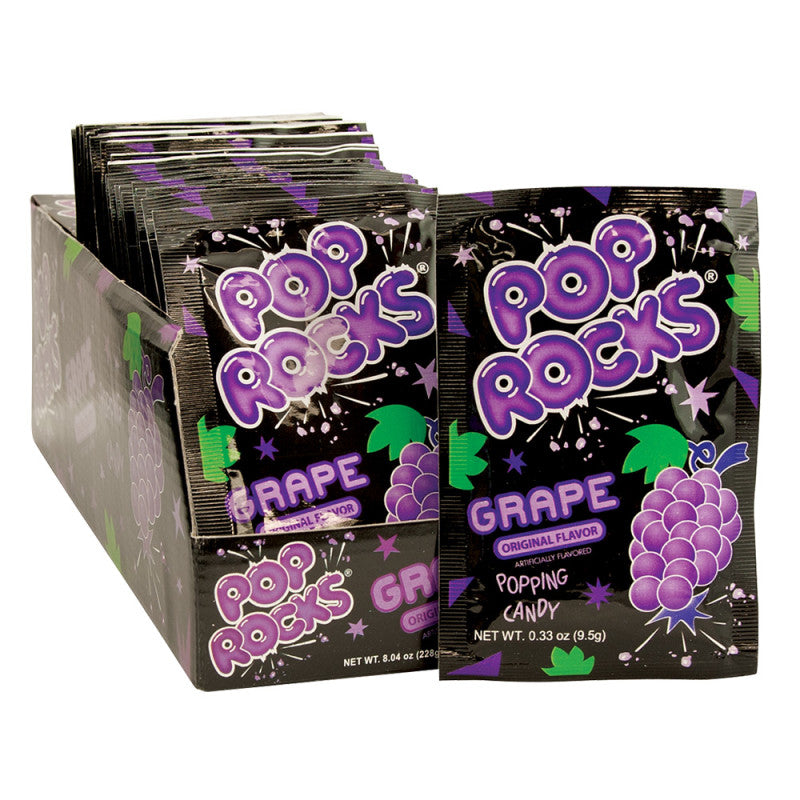 Wholesale Pop Rocks Grape Popping Candy 0.33 Oz Bulk
