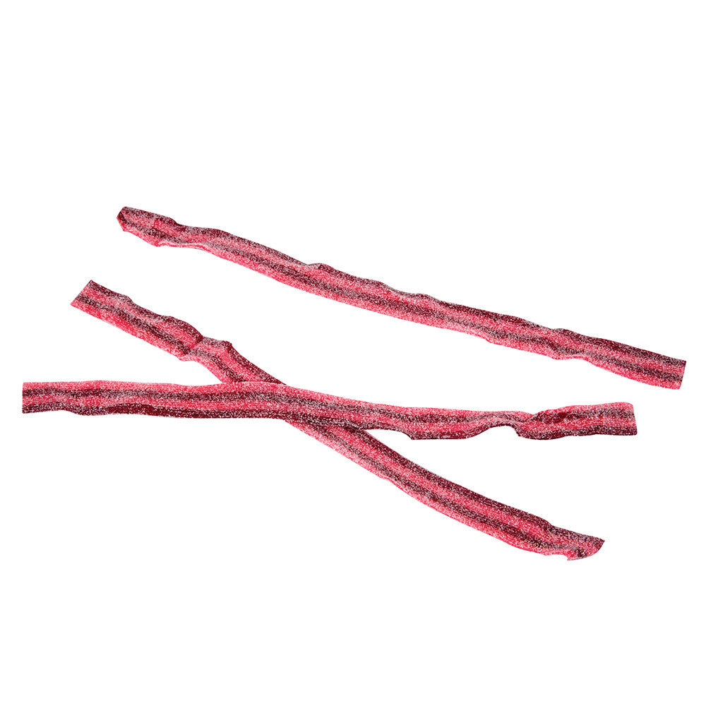 Wholesale Sour Power Raspberry Cherry Sour Belts- Bulk