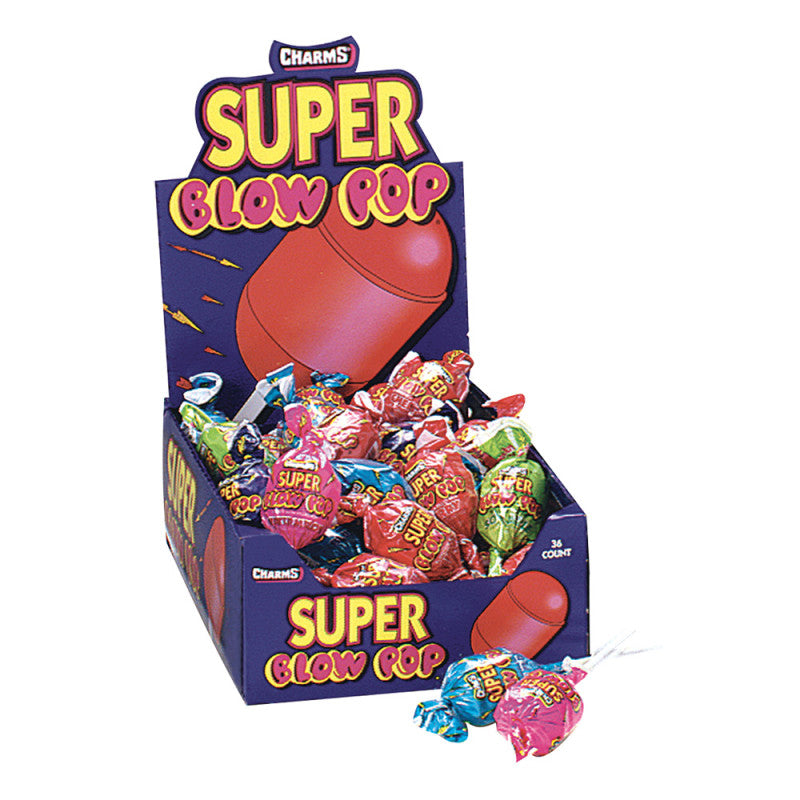 Wholesale Super Blow Pop 1.125 Oz Lollipop- Bulk