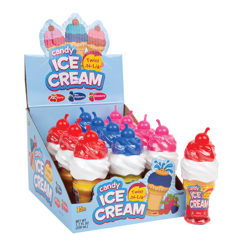 Wholesale Candy Ice Cream Twist N Lik 0.64 Oz- Bulk