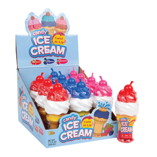 Wholesale Candy Ice Cream Twist N Lik 0.64 Oz- Bulk