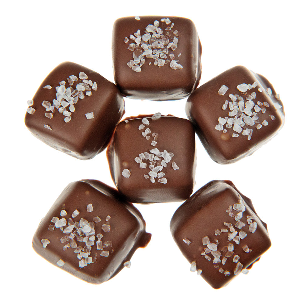 Wholesale BoxNCase Milk Chocolate Sea Salt Caramels- Bulk