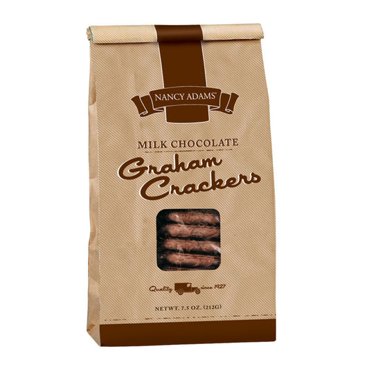 Wholesale Nancy Adams Milk Chocolate Graham Crackers 7.5 Oz Bag- Bulk